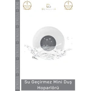 #Hoparlör Bluetooth Su Geçirmez Vantuzlu Dahili Mikrofonlu Kablosuz Şarjlı Duş Kamp Sahil Hoparlör