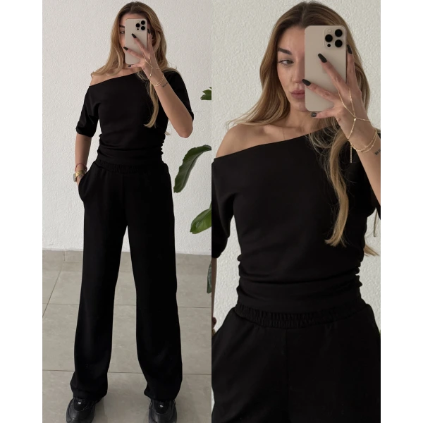 Kayık Yaka Modal Takım