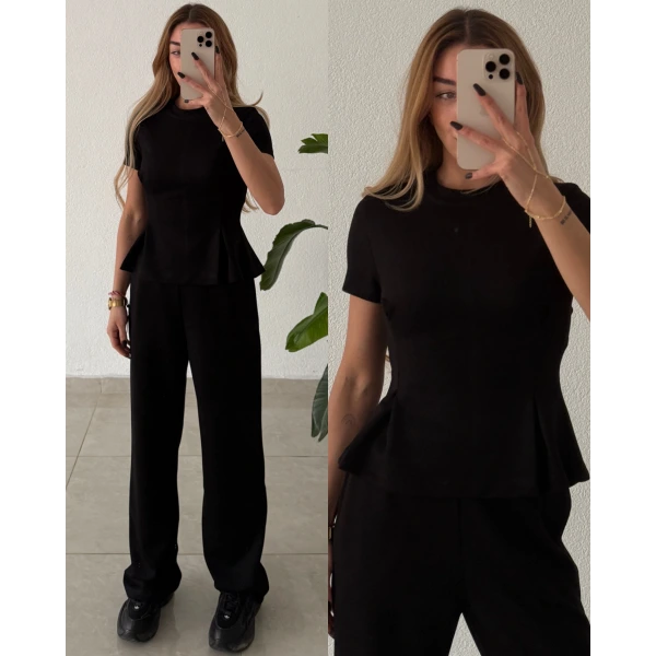 Bel Oturtmalı Volanlı Modal Takım