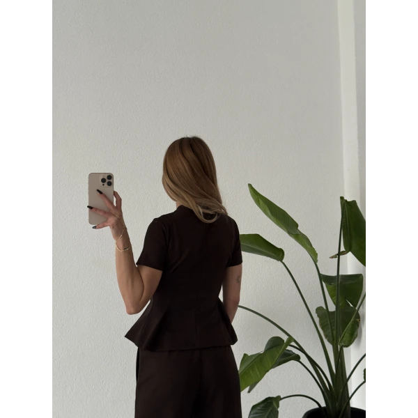 Bel Oturtmalı Volanlı Modal Takım