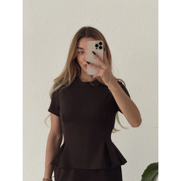 Bel Oturtmalı Volanlı Modal Takım