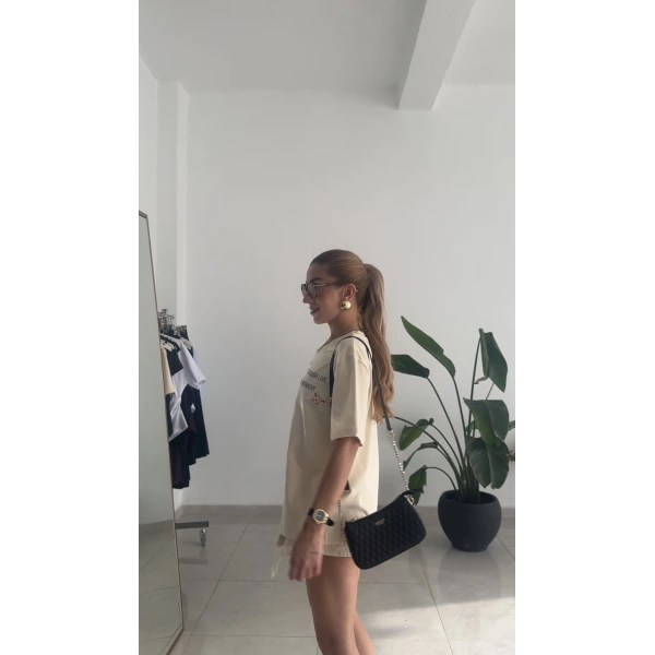 Golden Goose Marka Baskılı Tişört