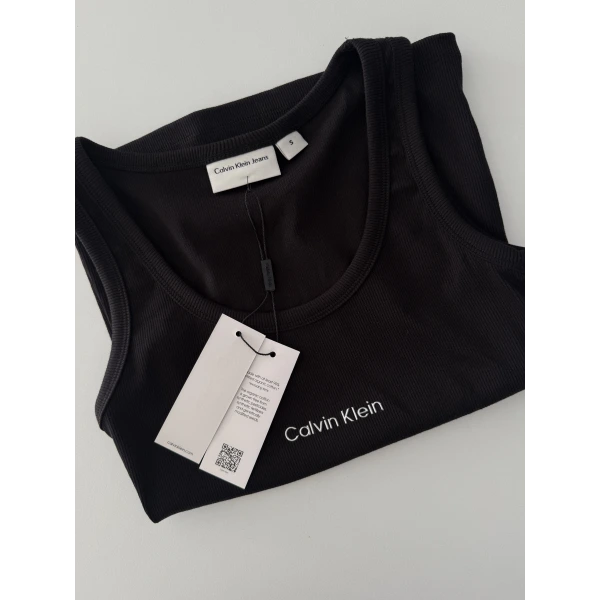 Calvin Klein Silver Yazılı Marka Atlet