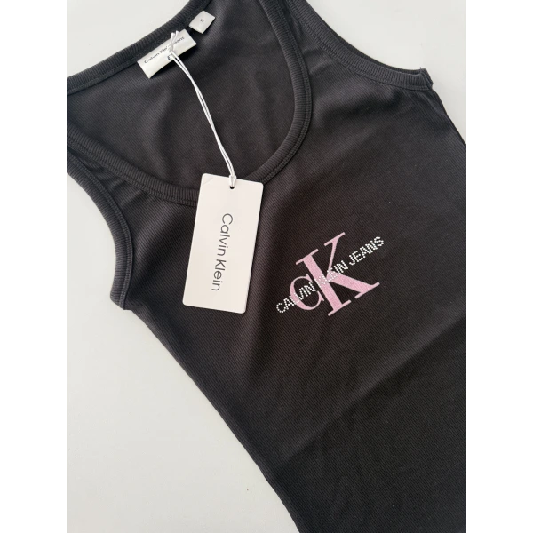 Calvin Klein Taşlı Baskılı Marka Atlet