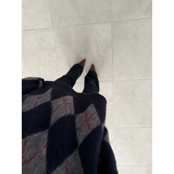 Baklava Desenli Kazak