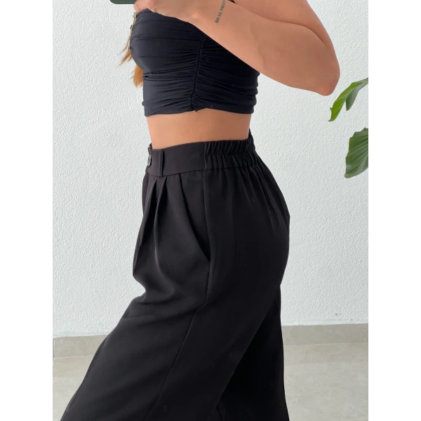 Beli Lastikli Palazzo Pantolon