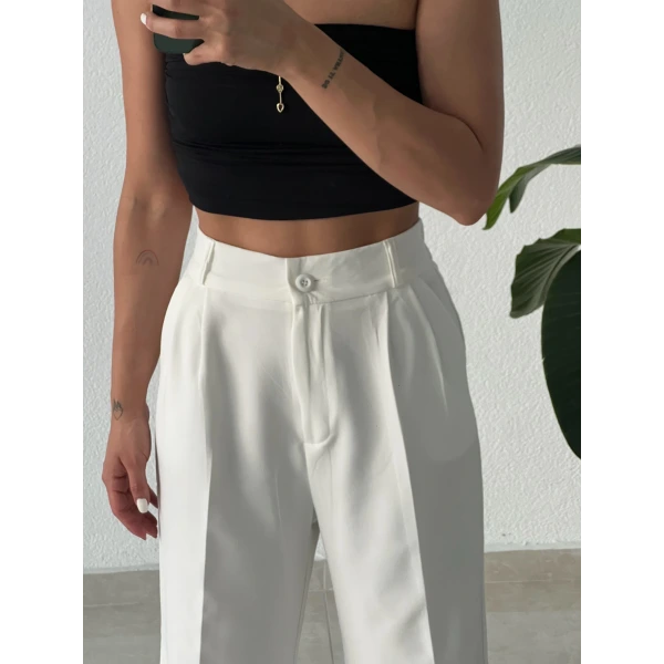 Beli Lastikli Palazzo Pantolon