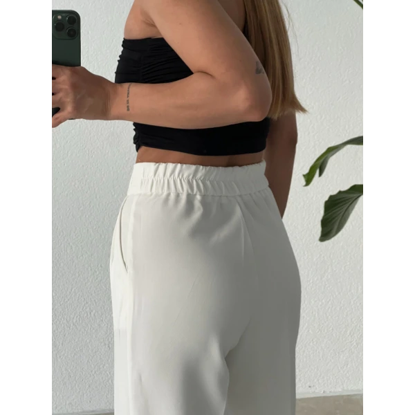 Beli Lastikli Palazzo Pantolon