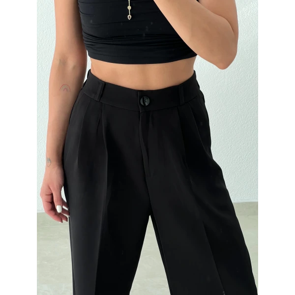 Beli Lastikli Palazzo Pantolon