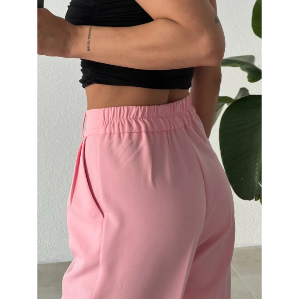 Beli Lastikli Palazzo Pantolon