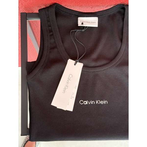Calvin Klein Silver Yazılı Marka Atlet