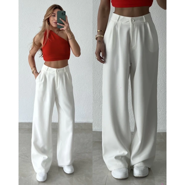 Dokuma Palazzo Pantolon