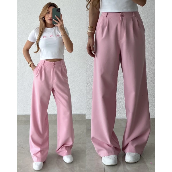 Dokuma Palazzo Pantolon