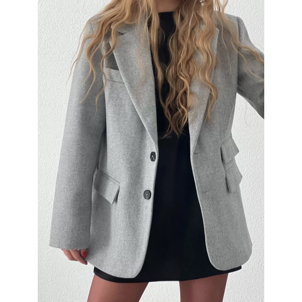 Kaşe Blazer Ceket