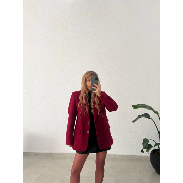 Kaşe Blazer Ceket