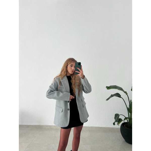 Kaşe Blazer Ceket