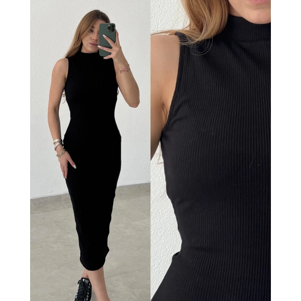 Midi Boy Balıkçı Marka Elbise