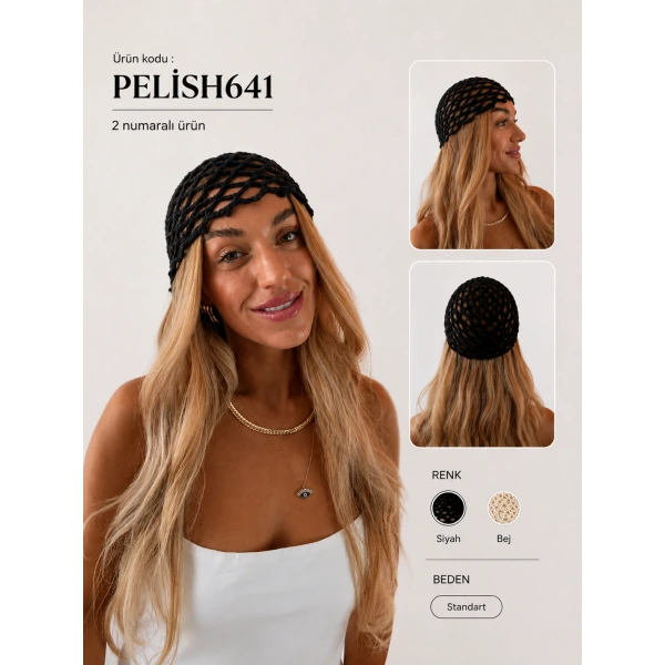 Örgü Saç Aksesuarı
