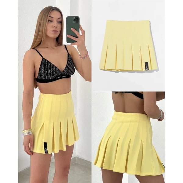 Orj Marka Kalın Pilili Etek