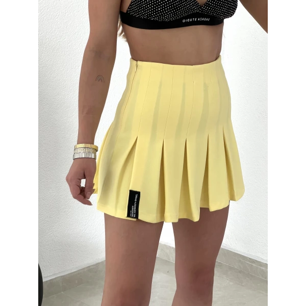 Orj Marka Kalın Pilili Etek