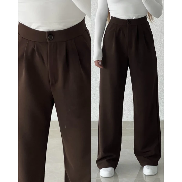 Örme Palazzo Pantolon