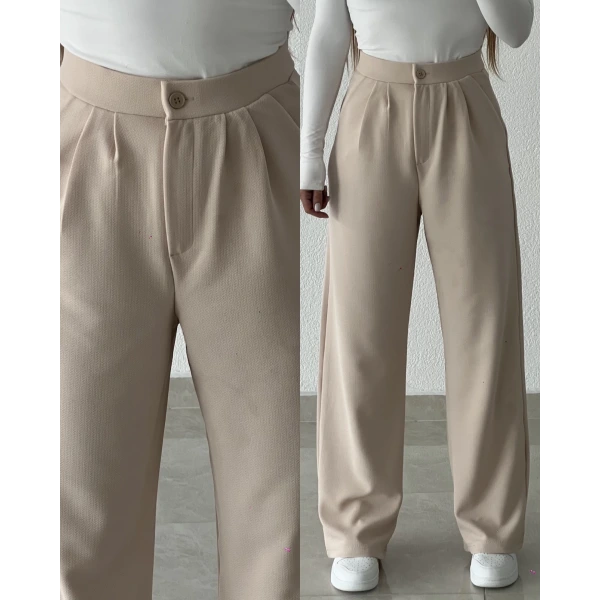 Örme Palazzo Pantolon