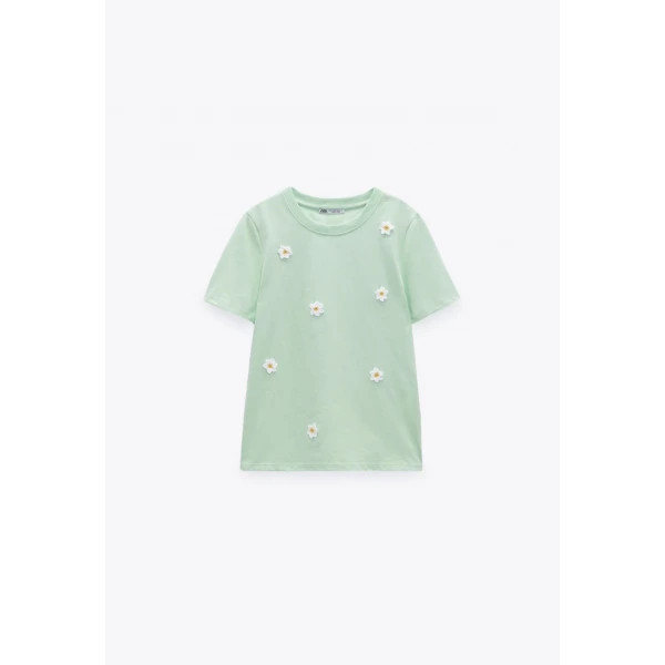 Papatya Örgülü Orj Marka Tişört