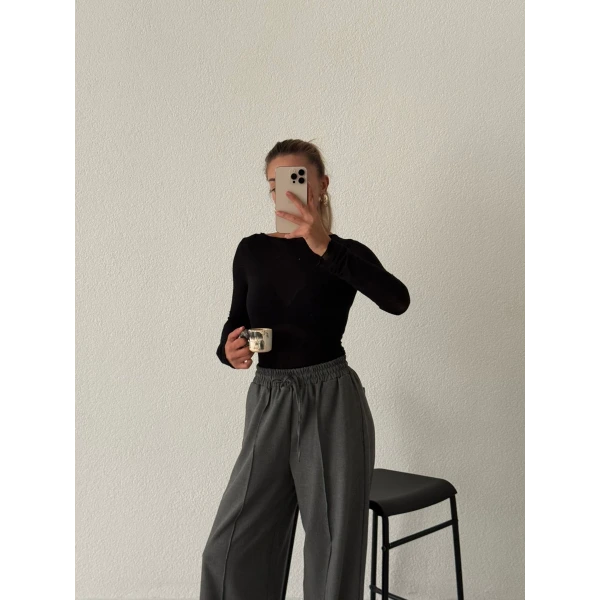 Poliviskon Çımalı Palazzo Pantolon