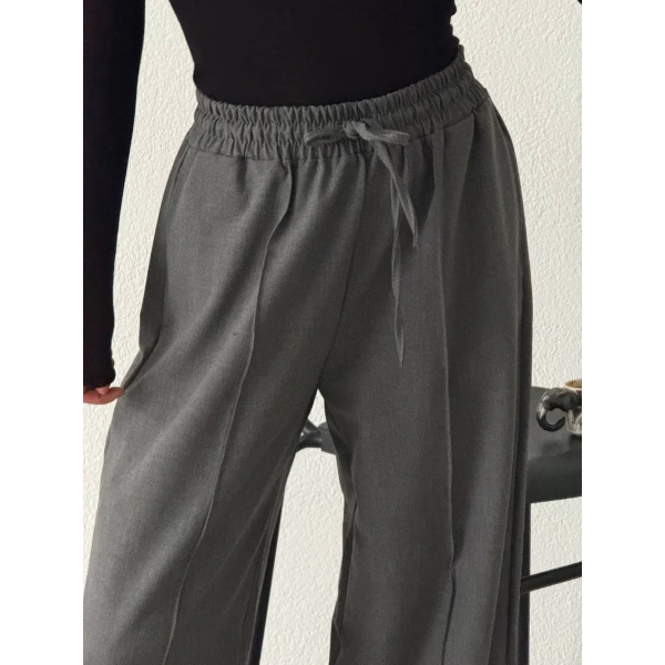 Poliviskon Çımalı Palazzo Pantolon