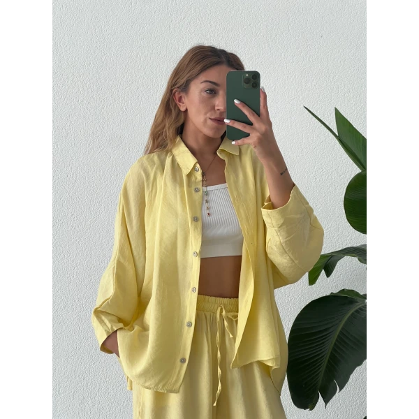 Tensel Gömlekli İkili Takım