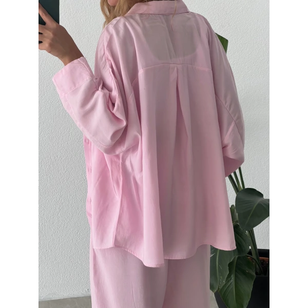 Tensel Gömlekli İkili Takım