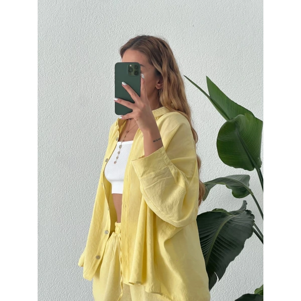 Tensel Gömlekli İkili Takım