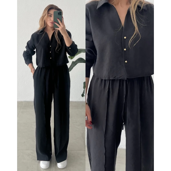 Tensel Gömlekli Takım