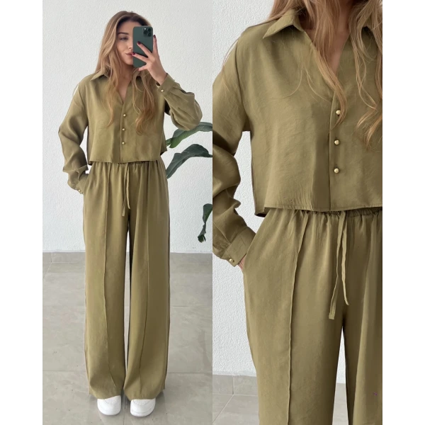 Tensel Gömlekli Takım