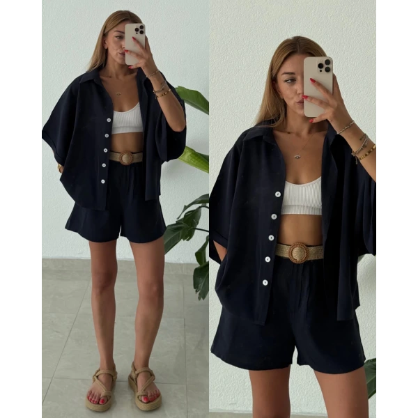 Tensel Şortlu Takım