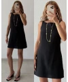 Keten Mini Elbise