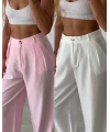Keten Palazzo Pantolon