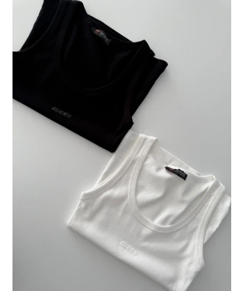 Guess Marka Yazılı Atlet