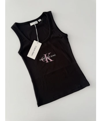 Calvin Klein Taşlı Baskılı Marka Atlet