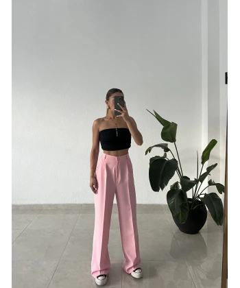 Beli Lastikli Palazzo Pantolon