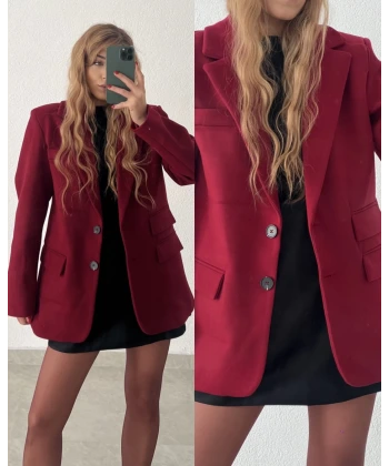 Kaşe Blazer Ceket