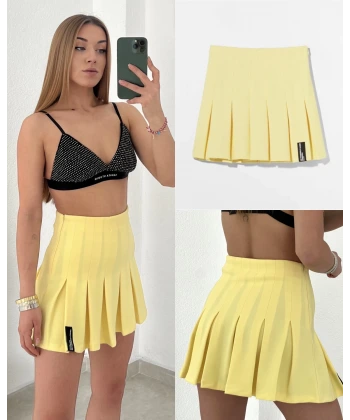 Orj Marka Kalın Pilili Etek