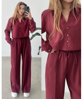 Tensel Gömlekli Takım