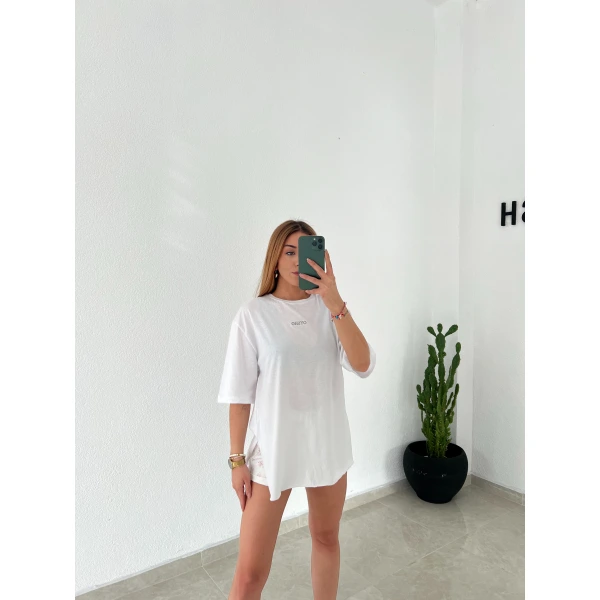 Oysho Nakışlı Tişört