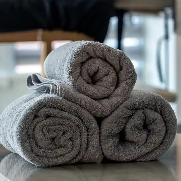 Battal Boy Otel Gri Banyo Havlusu - Avs 580 Gram