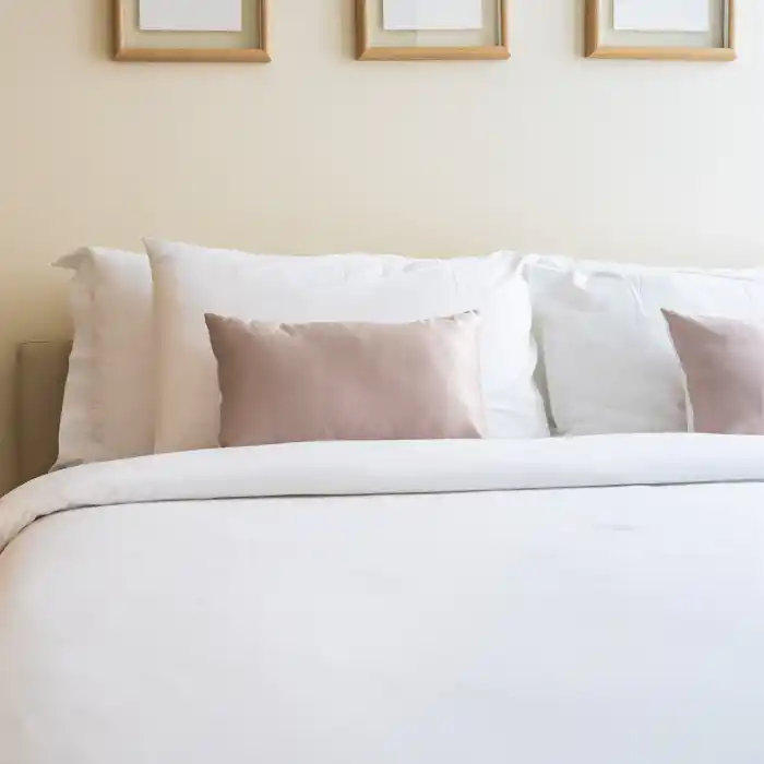 60 Tel Çift Kişilik Otel Nevresim Takımı (Lastikli Çarşaflı)