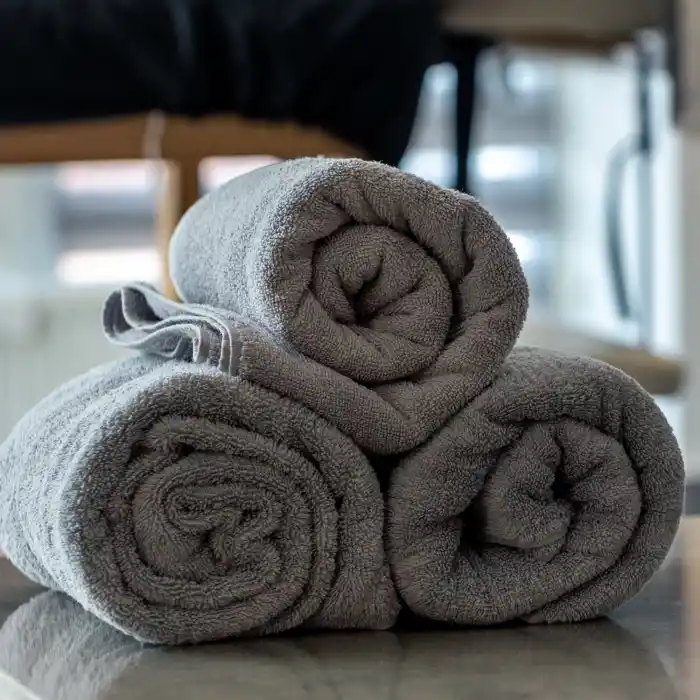 Battal Boy Otel Gri Banyo Havlusu - Avs 580 Gram