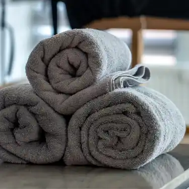 Otel Gri Banyo Havlusu - Avs 450 Gram