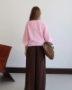 Kadın Pembe Etnik Nakış İşlemeli Cep Detaylı  Düğmeli Yazlık Bohem Müslin Gömlek Kimono