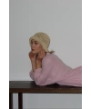 Kadın Şeker Pembe Bohem Tarz Müslin Kumaş Rahat Kalıp Astarlı Uzun Şık Bayramlık Elbise